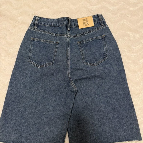 Cropped jean slim fit, like new, high waist, blue, size L