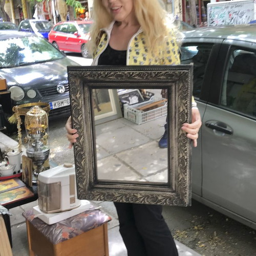 Vintage mirror used 55x70cm