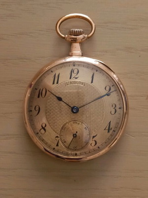 18k джобно часовник 1910