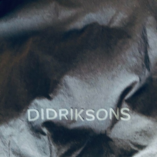 Didriksons Women's Jacket Used Size M to L Black