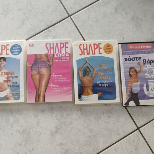 Set of 4 DVDs like new