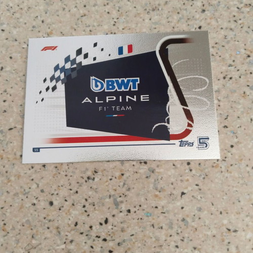 F1 Topps card new