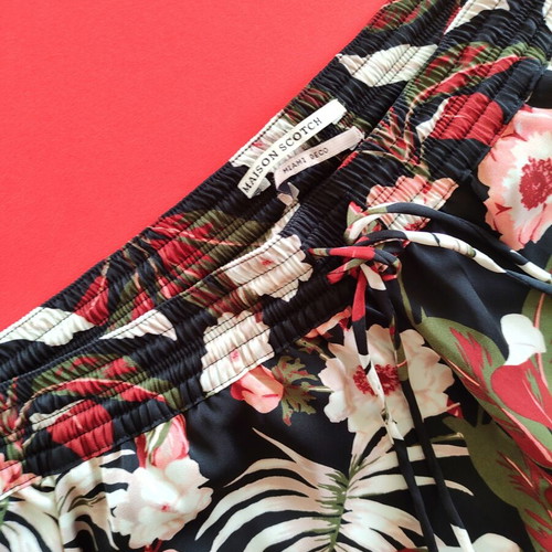 Maison Scotch Floral Pants Miami Deco medium used