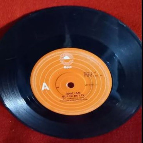 Ram Jam Black Betty vinyl 7" single used, rock