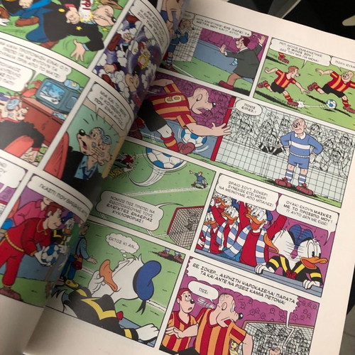 Donald Special Greek comic used, 100 hilarious pages