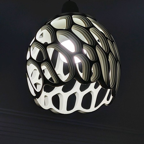 Modern Organic Design ceiling light new, white