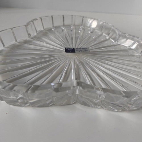 Crystal Serving Platter 24% Lead Crystal New, Elegant and Shiny