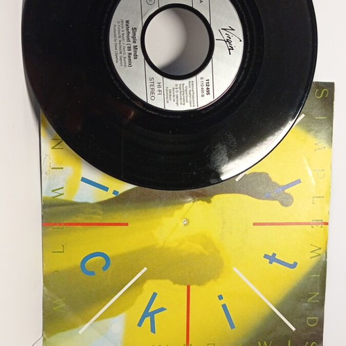 Simple Minds Kick It In Waterfront 7" Single 1989 used, rock