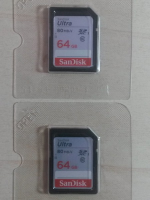 СанДиск Ултра 64GB SDXC карта с памет