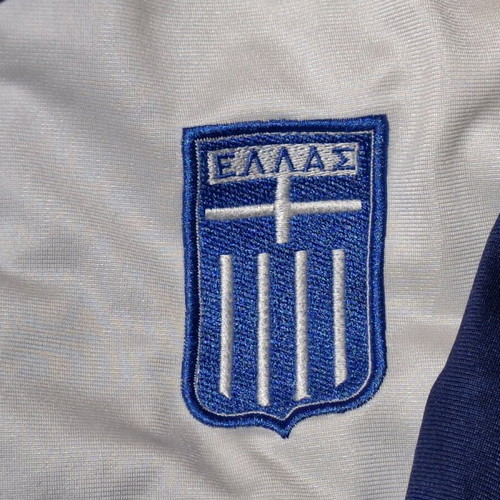 Football jacket Greece national team 1996-98 Diadora used