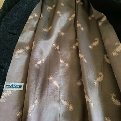 Evening coat like new, elegant with gold buttons, size L