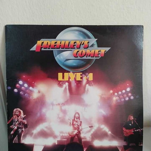 Frehley's Comet Live + 1 LP mini album like new, metal