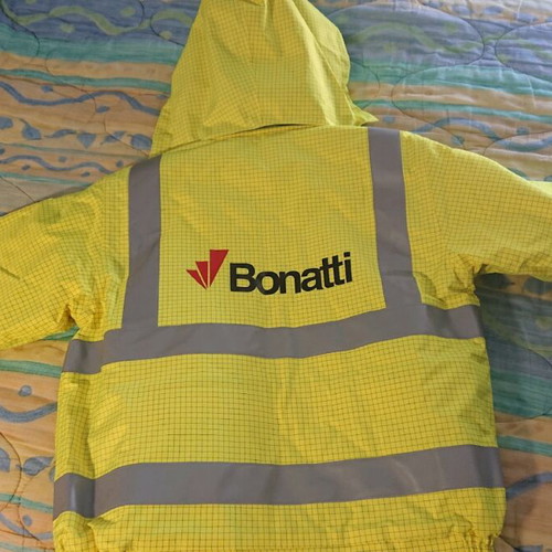 Work Jacket new waterproof antistatic flame retardant size XL