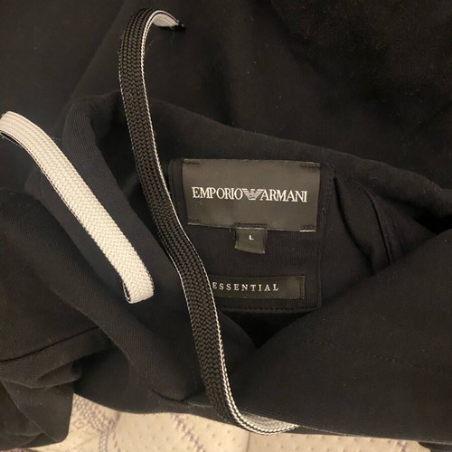 Φούτερ με κουκούλα Armani Collezioni μαύρο σαν καινούργιο, μέγεθος L