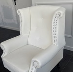 Leather armchair