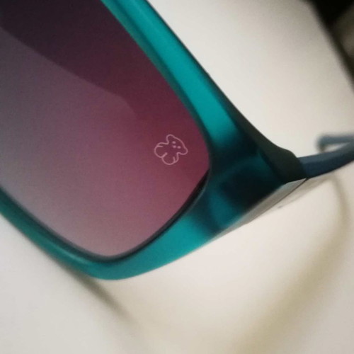 Tous sunglasses used, petrol color