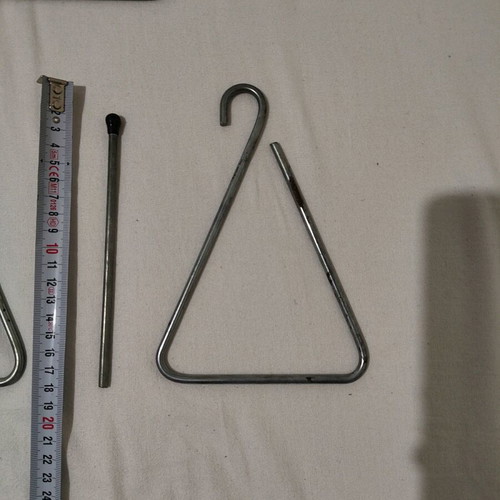 Triangles for carols used, pack