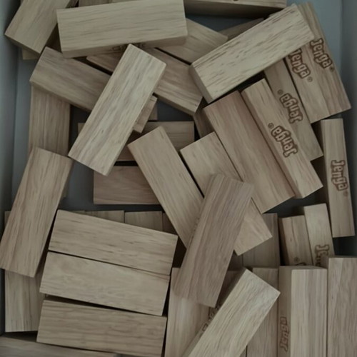 Jenga blocks