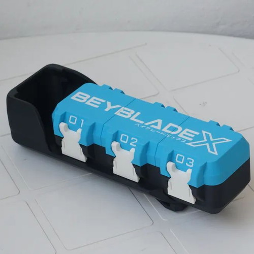 Beyblade X 3D Printed Tournament Deck Box Clip Customizable