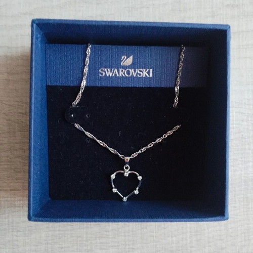 Swarovski pendant with zirconia, new