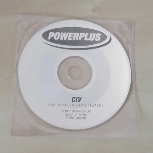 Sid Meier's Civilization PC CD-ROM Powerplus 1991 σαν καινούργιο