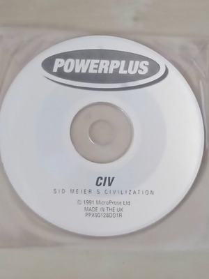 Sid Meier's Civilization PC CD-ROM Powerplus 1991 σαν καινούργιο