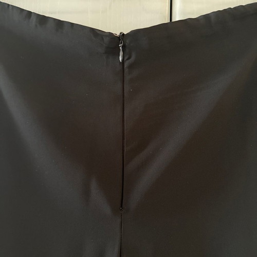 Black pants with slits, size L