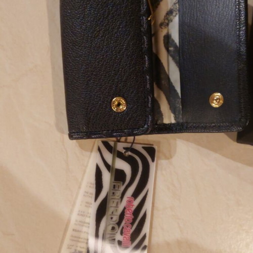 Roberto Cavalli Freedom key wallet new, black leather