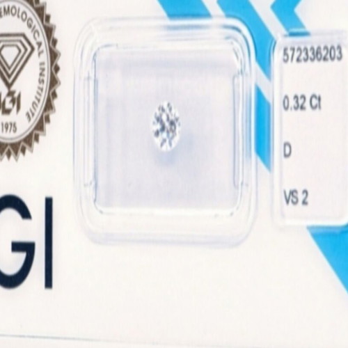 Diamond D Color 0.32ct Natural IGI Certified
