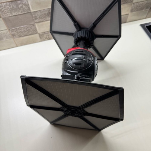 Star Wars The Black Series First Order Special Forces TIE Fighter used with pilot