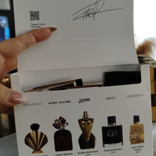 Discovery set perfume gift set new, 2 ml Eau de Parfum