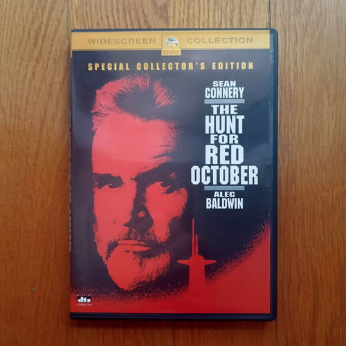 The Hunt for Red October DVD μεταχειρισμένο με ελληνικούς υπότιτλους