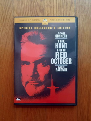 The Hunt for Red October DVD μεταχειρισμένο με ελληνικούς υπότιτλους