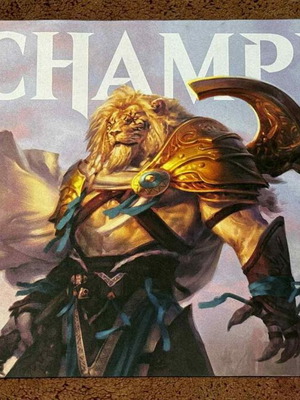 Aether Revolt Game Day Champion Playmat like new