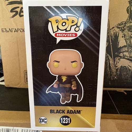 Funko POP Black Adam vinyl figure like new