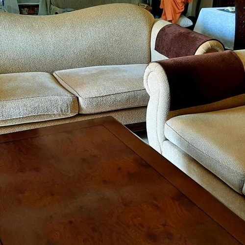 Classic style three-seater two-seater living room