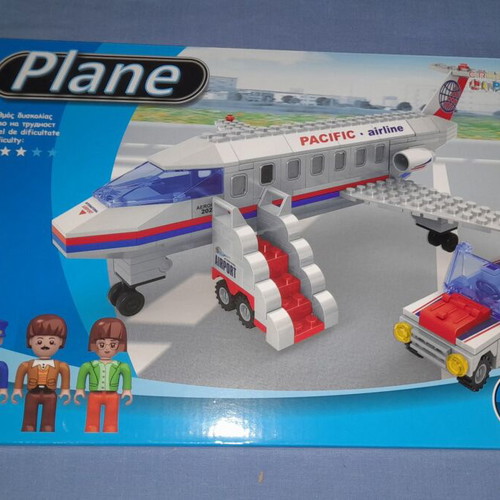 Plane building blocks 260 pieces new, airport theme
