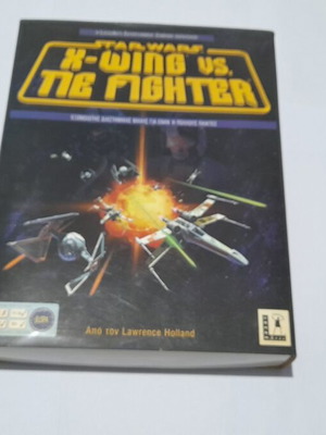 PC cd-rom game X-wing Vs Tie Fighter used with box in Greek