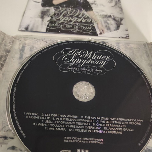 A Winter Symphony by Sarah Brightman CD like new, classical music