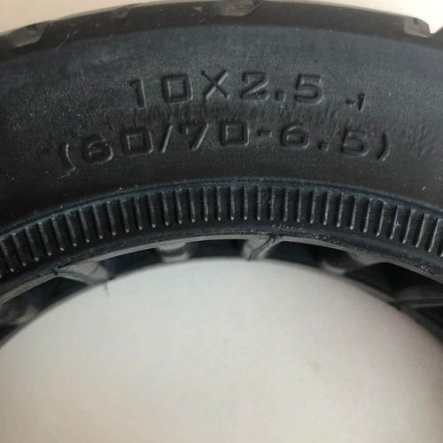 Solid tire 60/70-6.5 10x2.5-6.5 new for Segway-Ninebot Max G30