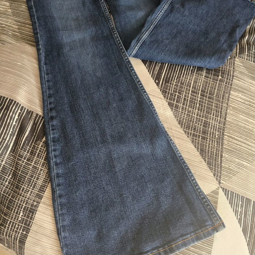 Bershka blue flare jeans like new, size M