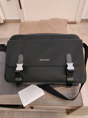 Michael Kors original professional backpack, black and grey