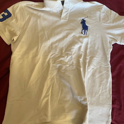 Polo Ralph Lauren white shirt like new, barely worn, sizes L and XL