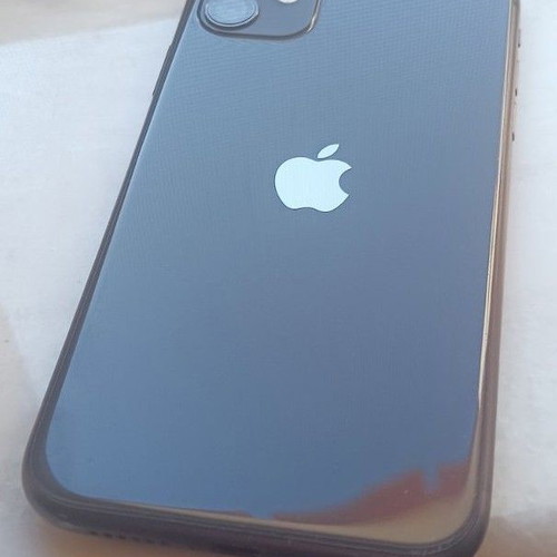 Apple iPhone 11 with new aftermarket screen, 64GB, black