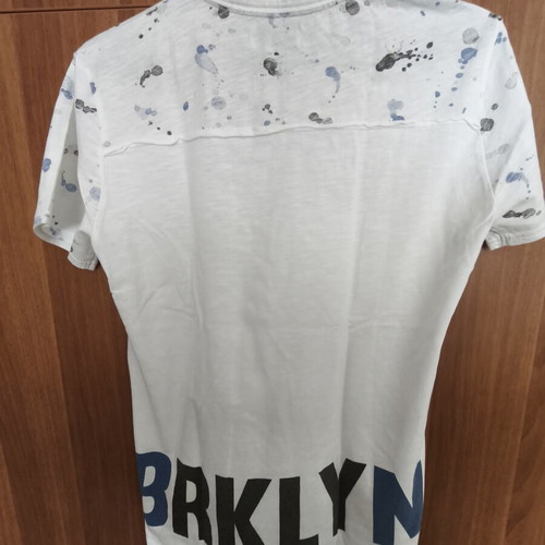 Zara boys t-shirt used, size 140 cm, white