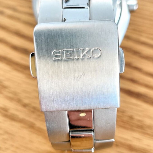 Seiko Arctura 7D48-0AF0 Kinetic Perpetual Calendar watch like new, 47mm