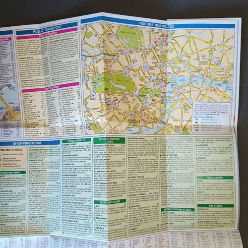 London Mini Map new pocket size