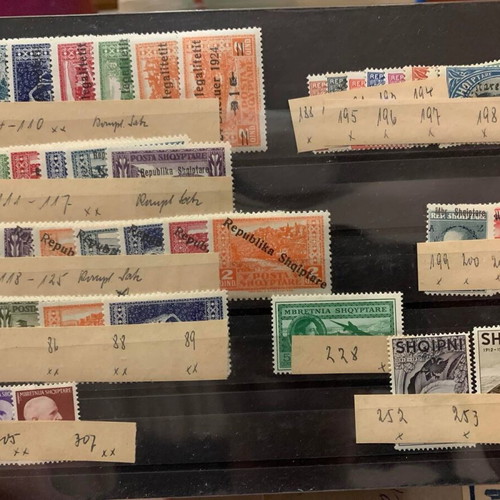 Albania stamp card 1915 new