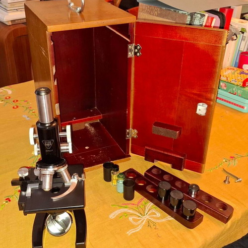 Bausch & Lomb AK7117 Collectible Microscope like new with original box