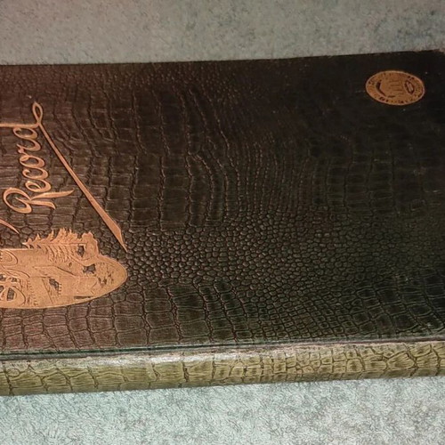 1927 Record book like new, English